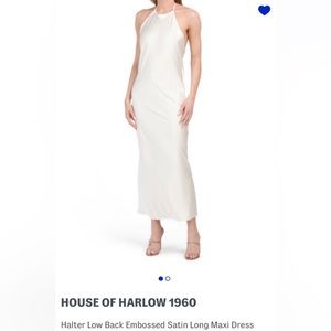 House of Harlow Maxi Halter Neck Dress